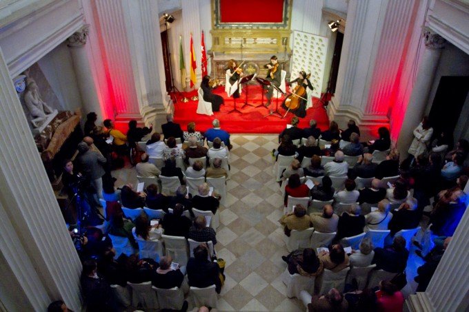 Inauguración del Ciclo de Cámara del Palacio de Boadilla del Monte.